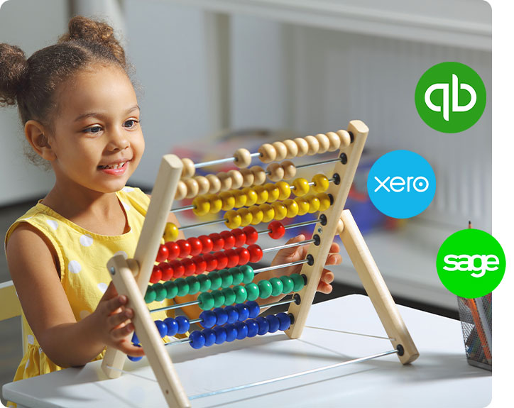 Nursery In a Box management system integrates with the top accounts packages including Xero, Quick Books and Sage